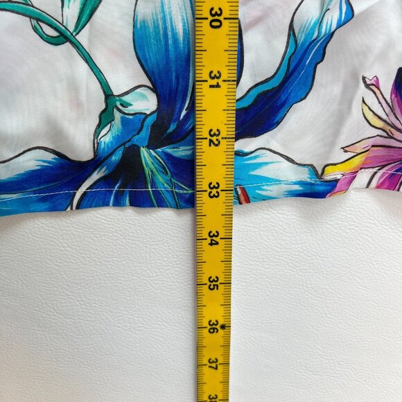 NWOT Johnny Was Floral Long Sleeves Embroidered Button-Down Shirt Dress Size S - Picture 15 of 16